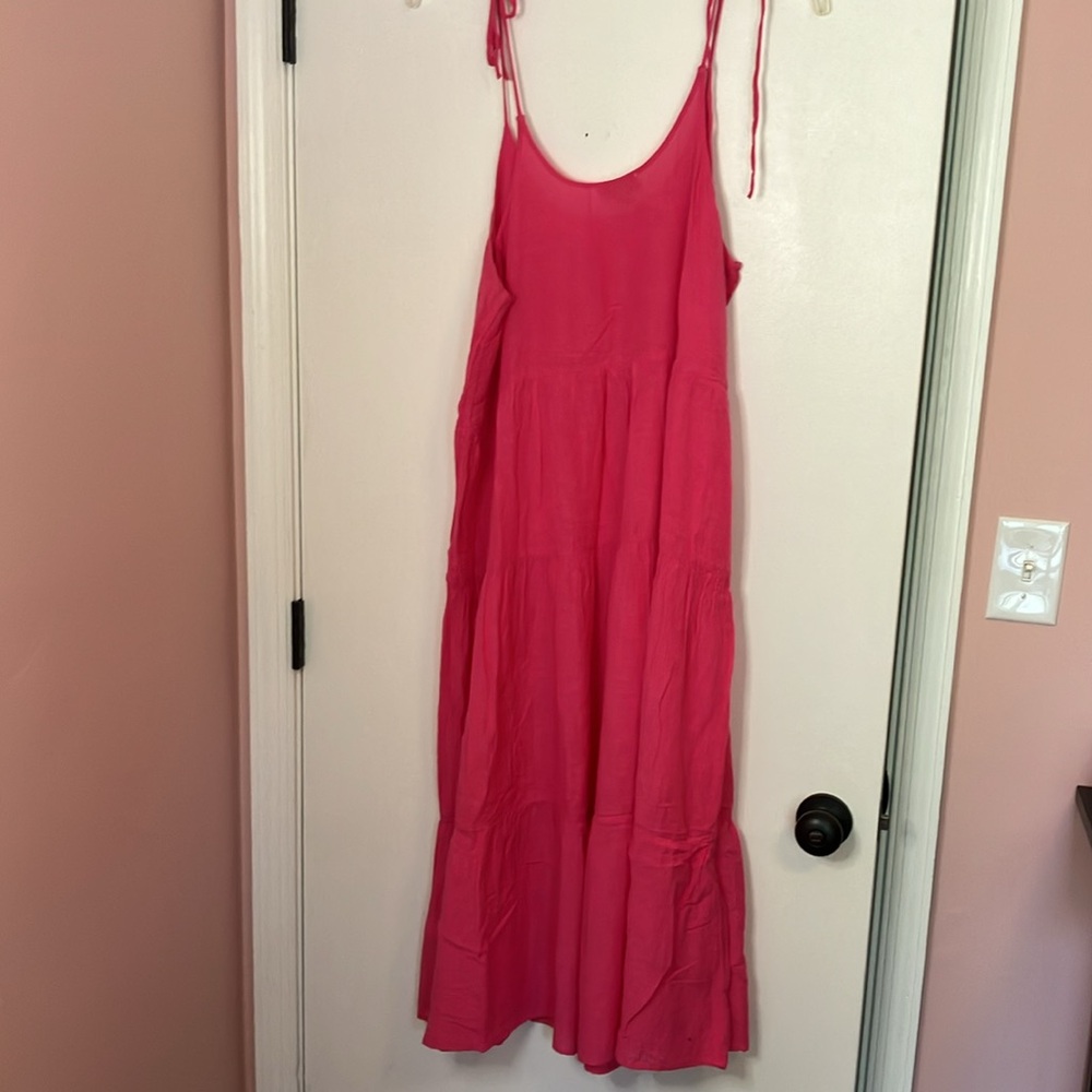 GAP Love Collection Pink tiered dress swim cover up - Picture 6 of 6